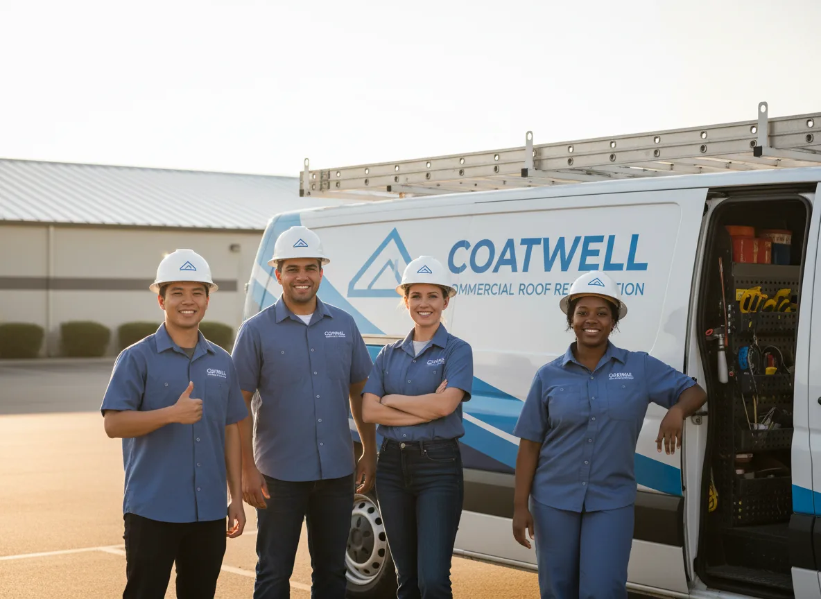Commercial roof coating company in Saint Charles, MI